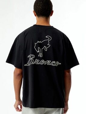PAC Sun FORD BRONCO Black Graphic Tee - Men's Casual Shirt Sz s